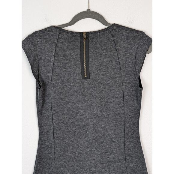 Desigual Dress Printed Knit Sweater Zipper Boho Quirky Colorful Gray Size M - Picture 10 of 15